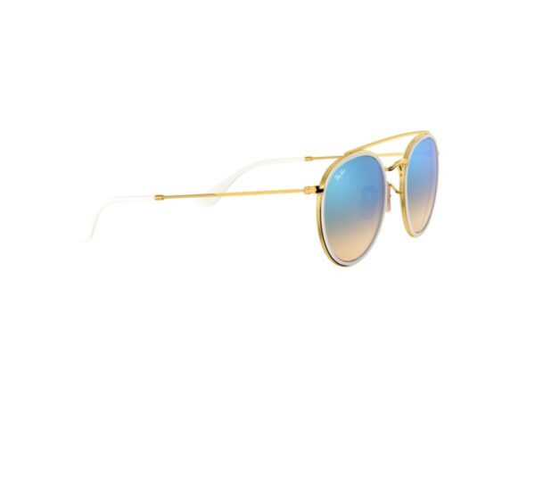Ray Ban 3647 Round Double Bridge 001/4O - Image 2