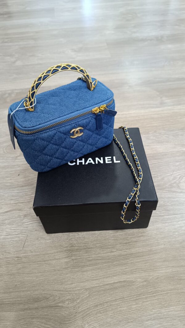 Cartera - Bolso de Mano Chanel Jeans Blue CJblue005 G5