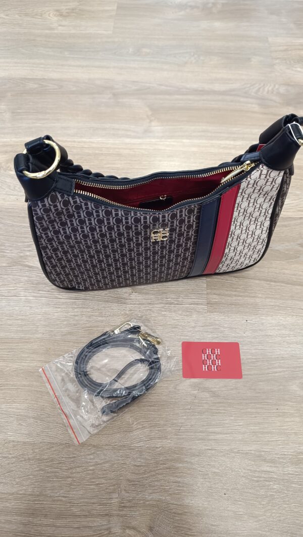 Cartera - Bolso de Mano Carolina Herrera CHBrown01 G5 - Image 3