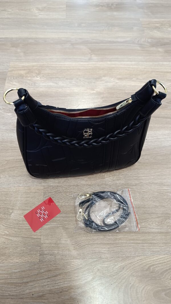 Cartera - Bolso de Mano Carolina Herrera CHBlack02 G5 - Image 3