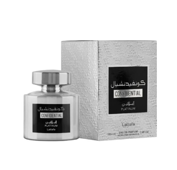Perfume Lattafa Confidential Platinum Edp 100ml
