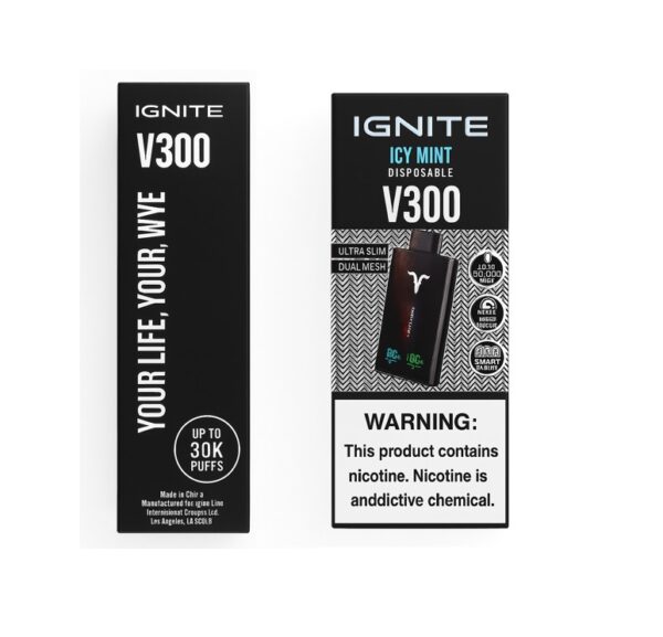 Vaper Ignite V300 - Icy Mint - 30.000 Puff