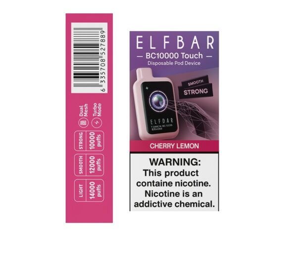 Vaper Elfbar BC Touch – Cherry Lemon - 10.000 Puff