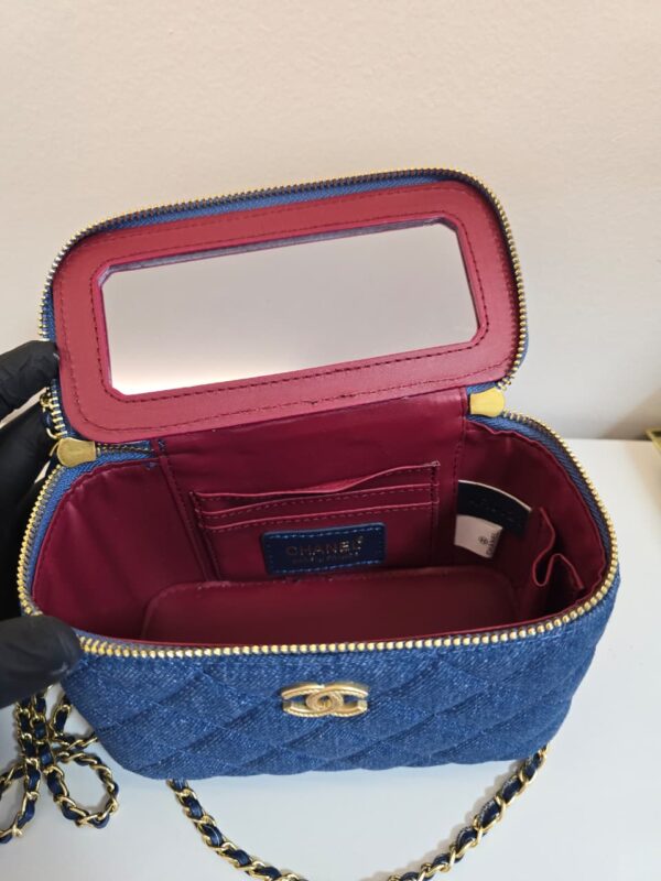 Mini Pouch Chanel Con Espejo - Image 4