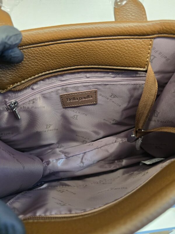 Cartera Bella Paula Café Tote Bag - Image 5
