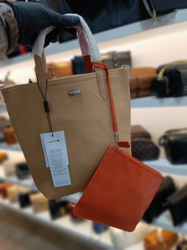 Tote Bag Lacoste Vertical Con Neceser