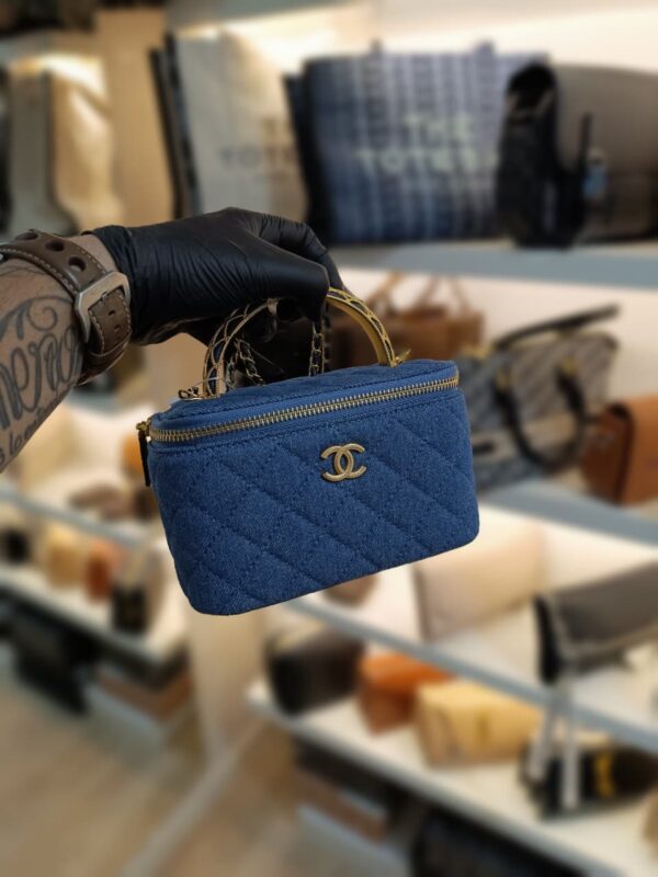 Mini Pouch Chanel Con Espejo