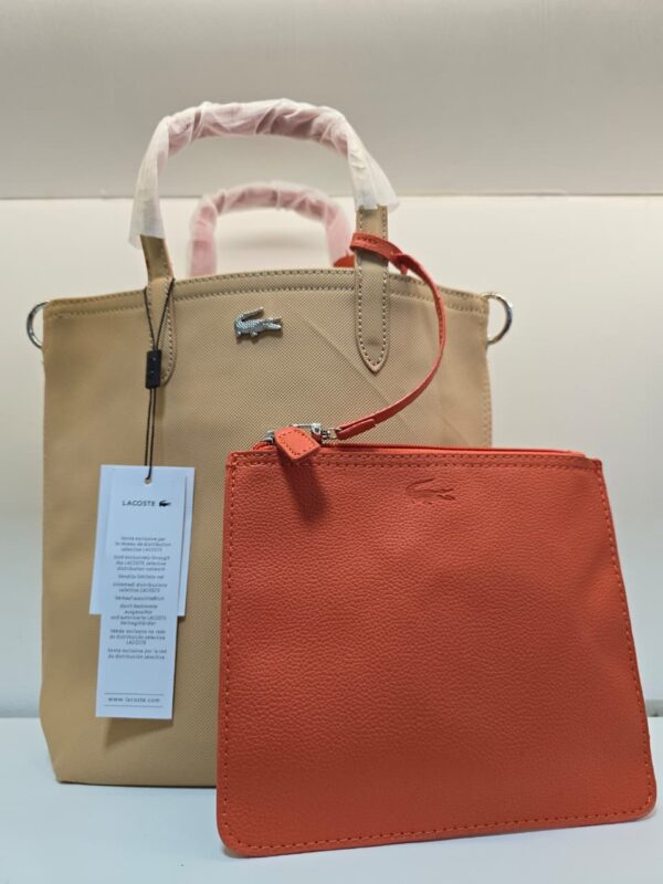 Tote Bag Lacoste Vertical Con Neceser - Image 9