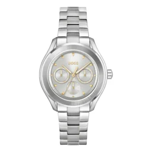 Reloj Boss Mujer Multiesfera Fondo Plata