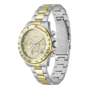 Reloj Mujer Hugo Boss Novia Plateado Dorado