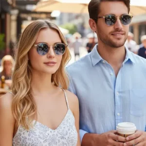 Lentes De Sol Rb2180 Round Highstreet 6788/v1 Talle M Unisex