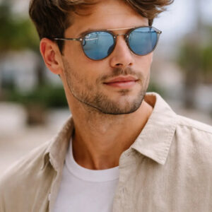 Lentes De Sol Rb4292 Round Double Bridge Blaze 6326/1u