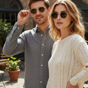 Lentes De Sol Rb3447 Round Metal 112/58 - Unisex Polarizado