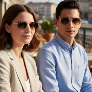 Lentes De Sol Rb3548 Hexagonal Metal 001/51 - Talle M Unisex