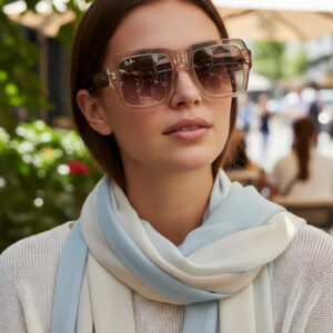 Lentes De Sol Rb4408 Square 6727/8z - Talle M