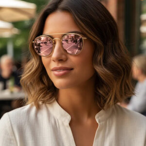 Lentes De Sol Rb3647 Round Double Bridge 001/70 - Talle M