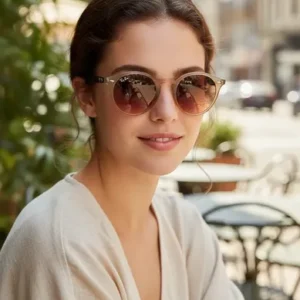 Lentes De Sol Rb2180 Round Highstreet 6788/46 Talle M