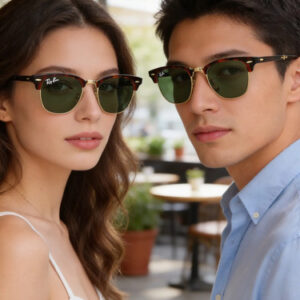 Lentes De Sol Rb2176 Clubmaster Folding 990 - Talle M Unisex