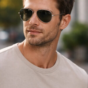 Lentes De Sol Rb3025 Aviator Polarizado 003/58 - Talle M