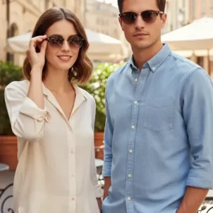 Lentes De Sol Rb4246 Clubround 990/7y - Unisex Estándar