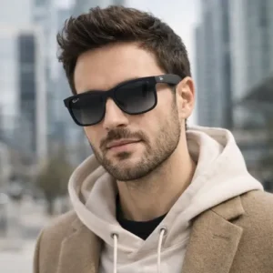 Lentes De Sol Rb4165 Justin Polarizado 622/t3 Unisex Talle M