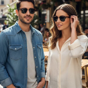 Lentes De Sol Rb0504s Clubmaster Reverse 1398/3a Unisex