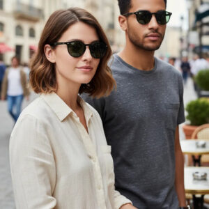 Lentes De Sol Rb4380 Round Highstreet Blaze 601/71 Unisex