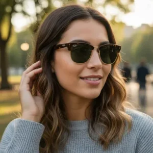 Lentes De Sol Rb0504s Clubmaster Reverse 1359/vr - Talle M