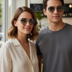 Lentes De Sol Rb3647 Round Double Bridge 001/9u - Unisex