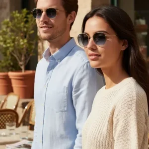 Lentes De Sol Rb3548 Hexagonal Metal 001/3f - Talle M Unisex