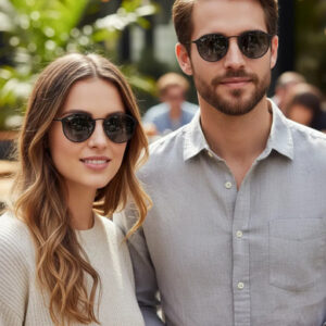 Lentes De Sol Rb3574 Round Metal Blaze 153/11 Talle M Unisex