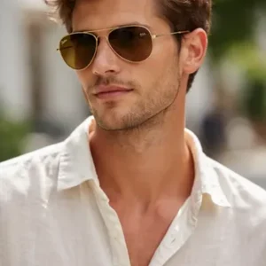 Lentes De Sol Rb3025 Aviator Large Metal 001/33 - Talle M