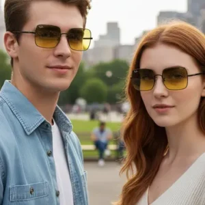 Lentes De Sol Rb1971 Square Fotocromatico 9152/ab - Unisex
