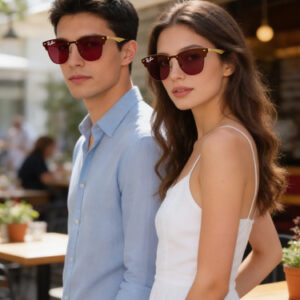 Lente De Sol Rb3576 Clubmaster Blaze 043/75 - Talle M Unisex