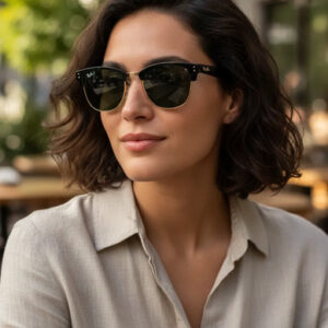 Lentes De Sol Rb0504s Clubmaster Reverse 6677/vr - Talle M