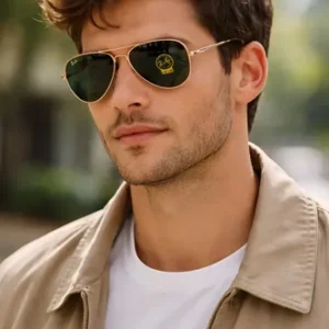 Lentes De Sol Rb3479 Aviator Metal Folding 001 - Talle M