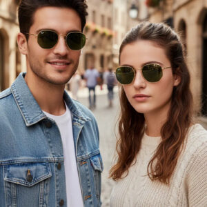 Lentes De Sol Rb3548 Hexagonal Metal 001 - Talle M Unisex