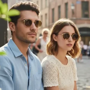Lentes De Sol Rb3447 Round Metal 001/51 - Talle M Unisex
