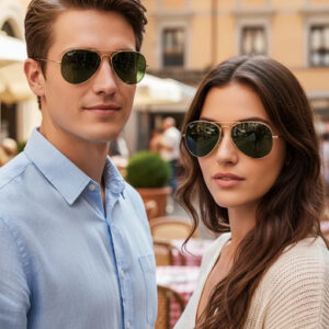 Lente De Sol Rb3479 Aviator Metal Folding 001 Talle M Unisex