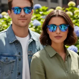 Lentes De Sol Rb3576 Clubmaster Blaze 153/7v Talle M Unisex
