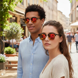 Lentes De Sol Rb3016 Clubmaster 901/69 - Talle M Unisex