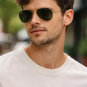 Lentes De Sol Rb3025 Aviator Large Metal L0205 - Talle M