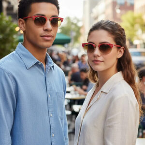 Lentes De Sol Rb3946 Clubmaster Oval 1308/51 Unisex Estandar
