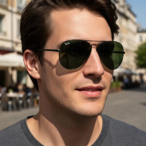 Lentes De Sol Rb8307 Aviator Fibra Carbono 003 - Talle M