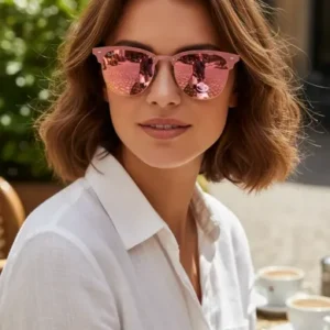 Lentes De Sol Rb3576 Clubmaster Blaze 043/4e - Talle M