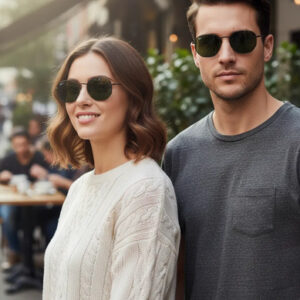 Lentes De Sol Rb3548 Hexagonal Metal 002/62 - Talle M Unisex