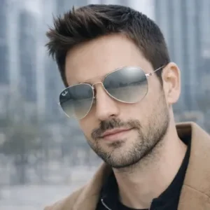 Lentes De Sol Rb3025 Aviator Large Metal 003/40 - Talle M