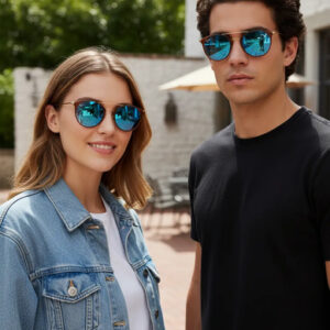 Lentes De Sol Rb3546 Round Shape 9011/8b - Talle M Unisex