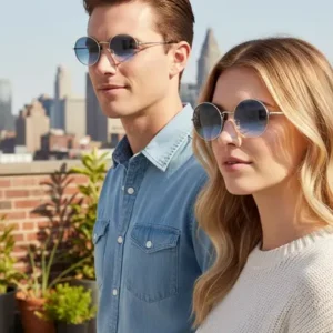 Lentes De Sol Rb1970 Oval 9149/3f - Talle Único Unisex