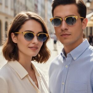 Lentes De Sol Rb3946 Clubmaster Oval 1306/3f Unisex Estandar